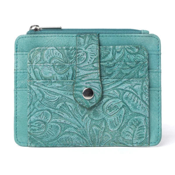 DRIFTWOOD COVER CREDIT CARD HOLDER - OCEAN SAGE