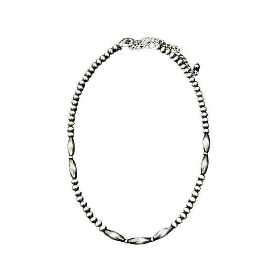 ELONGATED BEAD NAVAJO NECKLACE