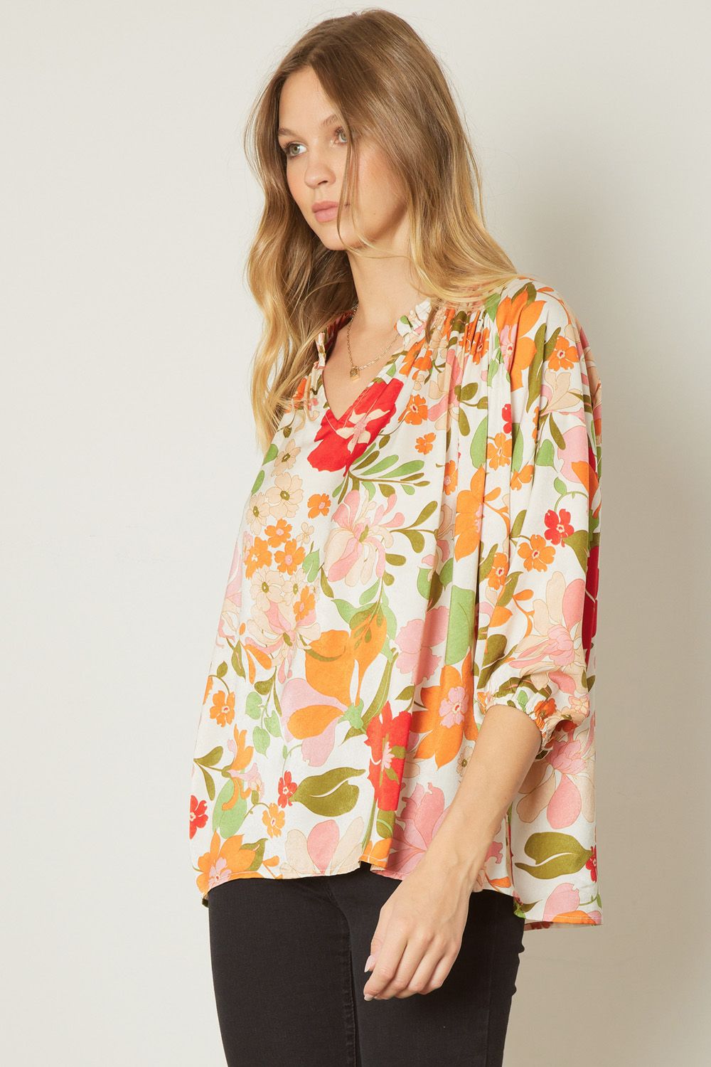 TABITHA TOP - NATURAL