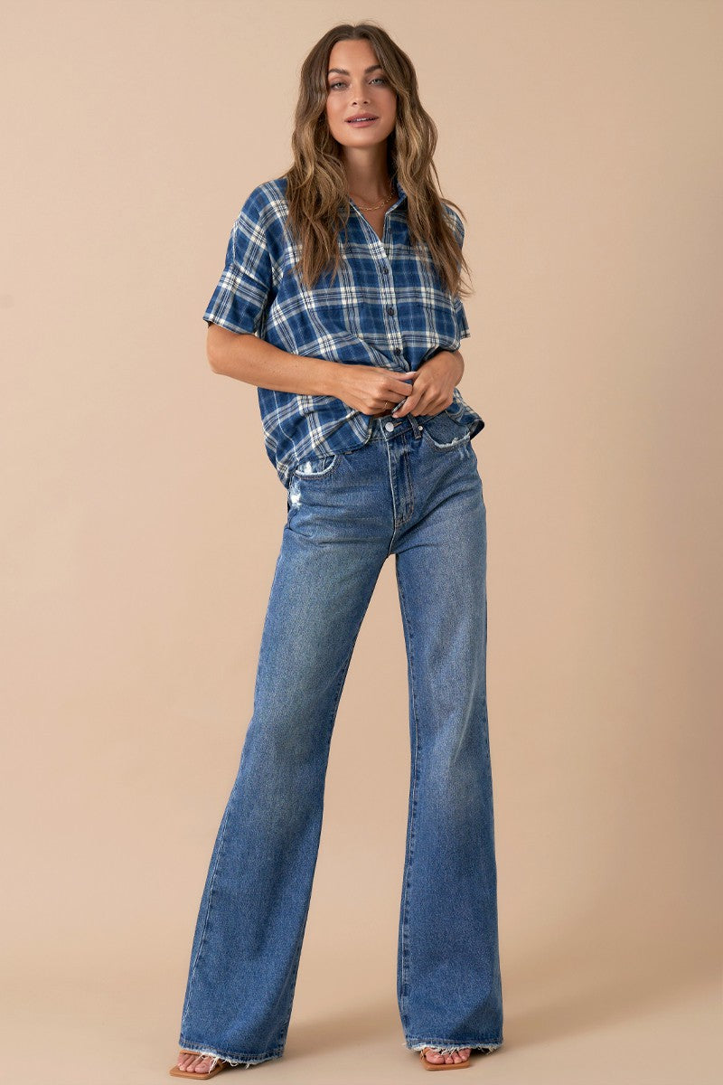 HIGH RISE HILL JEANS