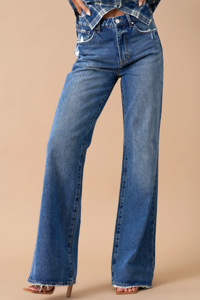 HIGH RISE HILL JEANS