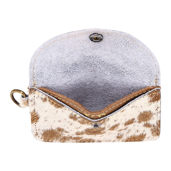 JUNIPER MOON COIN PURSE - SADDLE CREAM