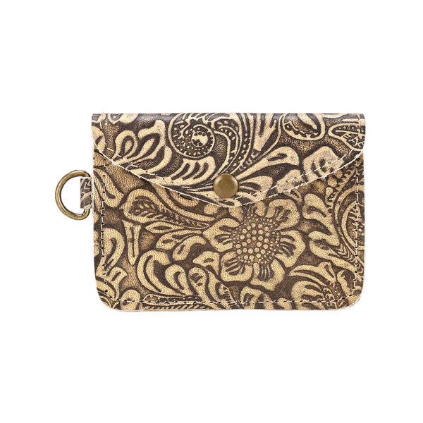 JUNIPER MOON COIN PURSE - ONYX CREAM