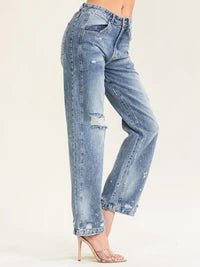 MY WAY JEANS - DISTRESS WASH