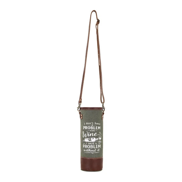 PROBLEM WITH WINE BOTTLE CARRIER - OLIVE