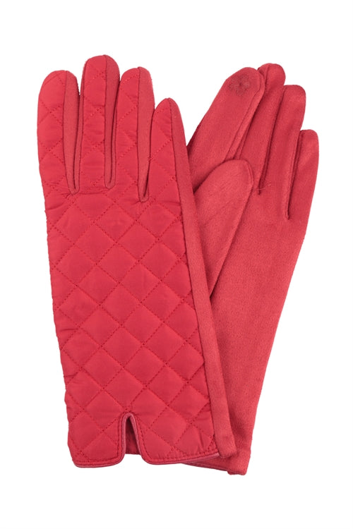LAUREN GLOVES - RED