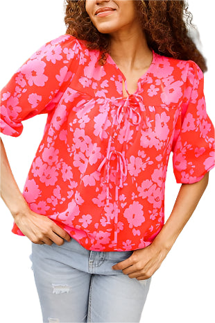 CHARLOTTE TOP - RED