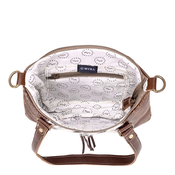 ROSALINDA CONCEALED CARRY BAG - BROWN