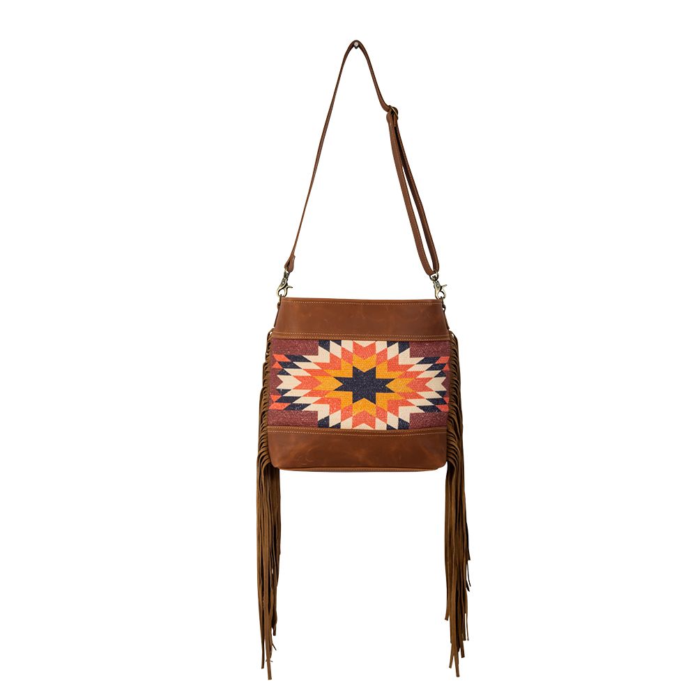 SEDONA STAR FRINGED SHOULDER BAG