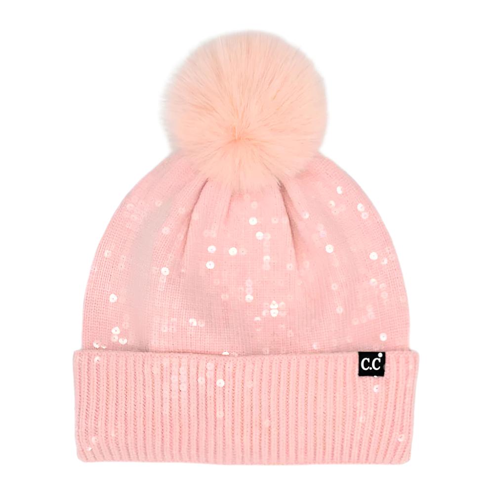 SHIMMER HILL BEANIE - PINK