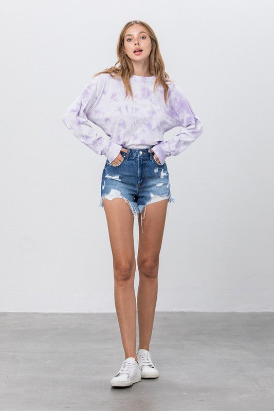 SMALL TOWN SUMMER SHORTS - DENIM
