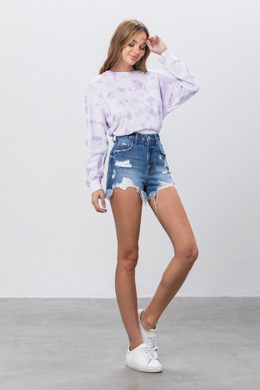 SMALL TOWN SUMMER SHORTS - DENIM