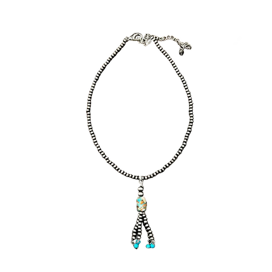 TASSEL NAVAJO BEAD NECKLACE