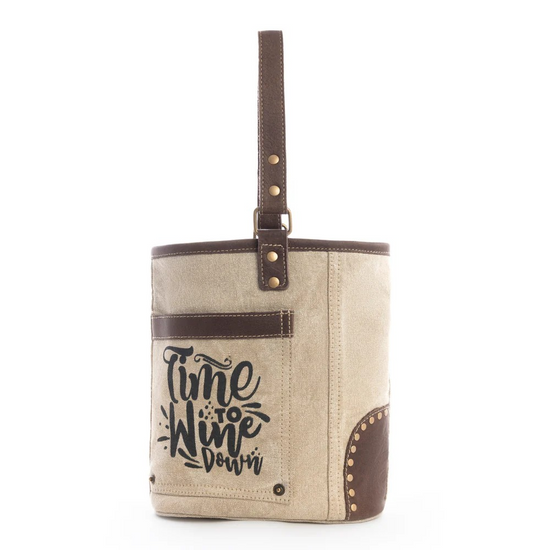 THE & THINE DOUBLE WINE BAG