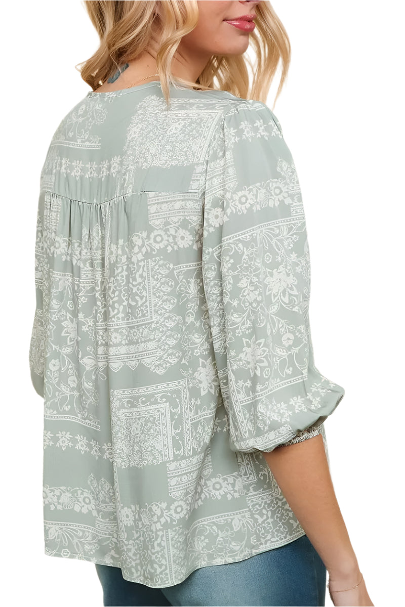 BLAIRE TOP - SAGE