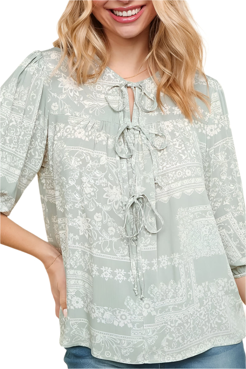 BLAIRE TOP - SAGE