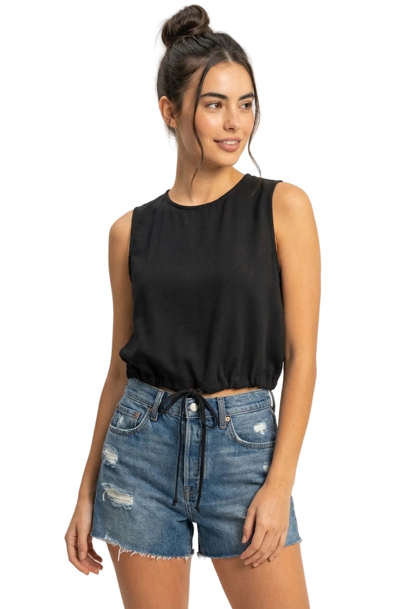 TILLIE TOP - BLACK