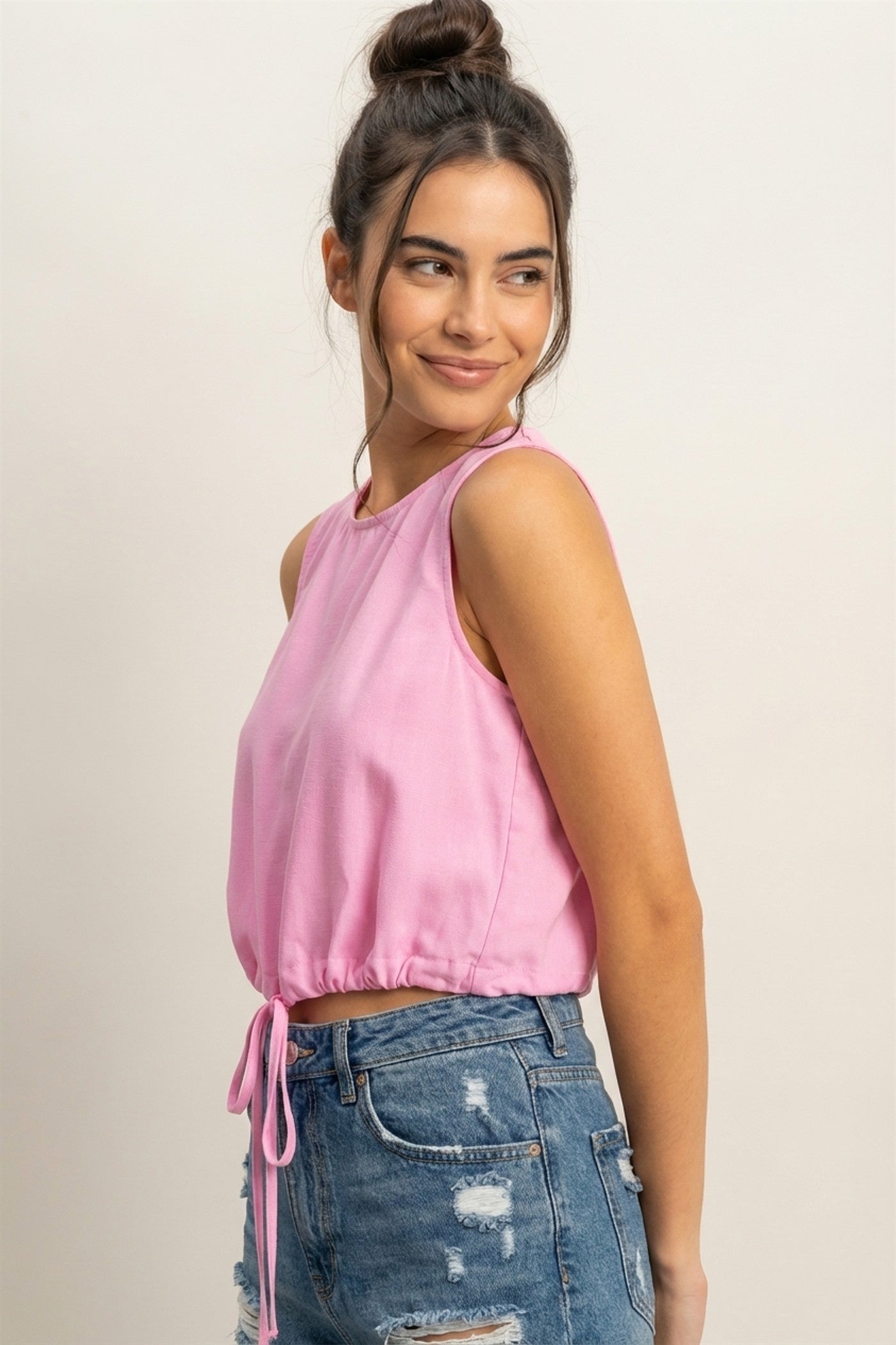 TILLIE TOP - PINK