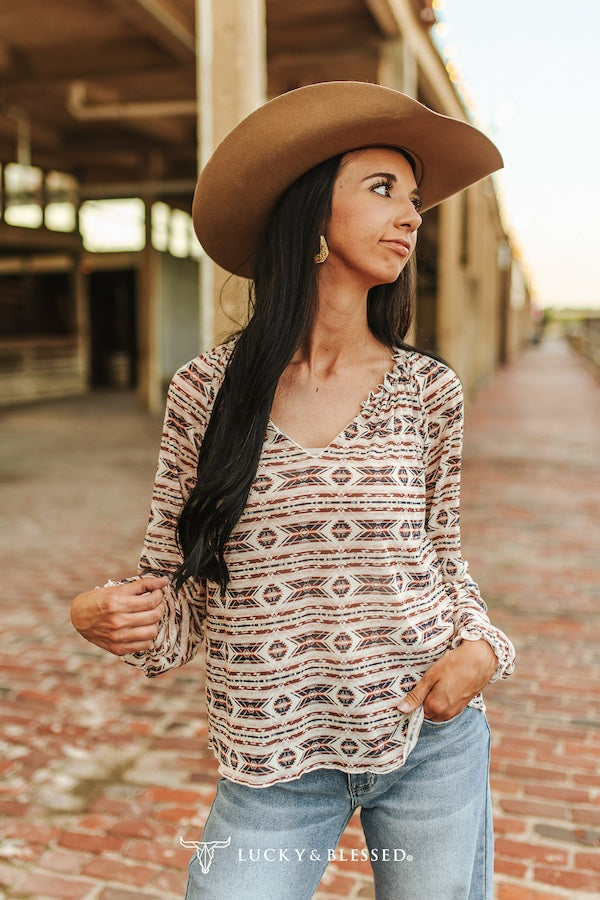 WEST TEXAS TRIBAL TOP