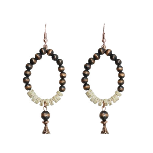 BAHA EARRINGS - WHITE