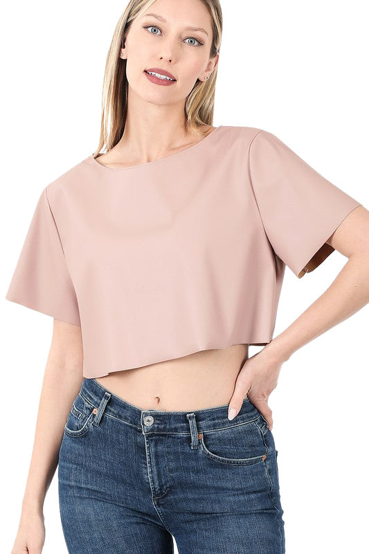 BLUSH HOUR CROP TOP