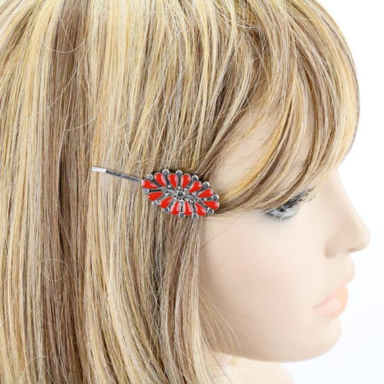 BRANDY BOBBY PIN - RED