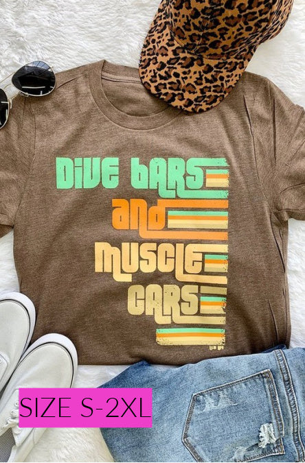 DIVE BARS TEE - MISSES & PLUS