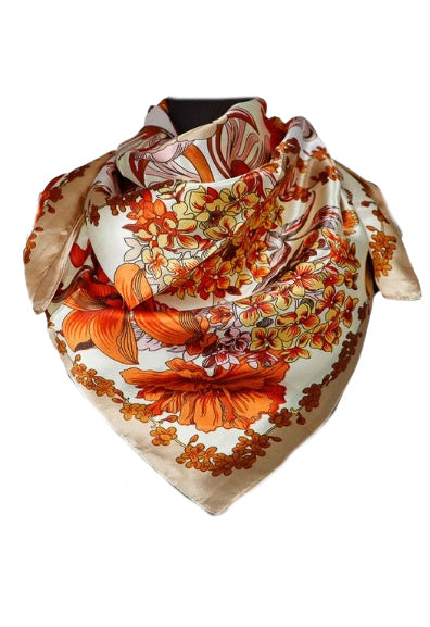 SILK RAG - FLEUR PINK