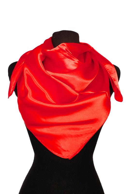 SILK RAG - RED