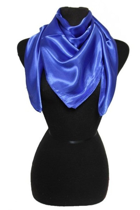 SILK RAG - ROYAL BLUE