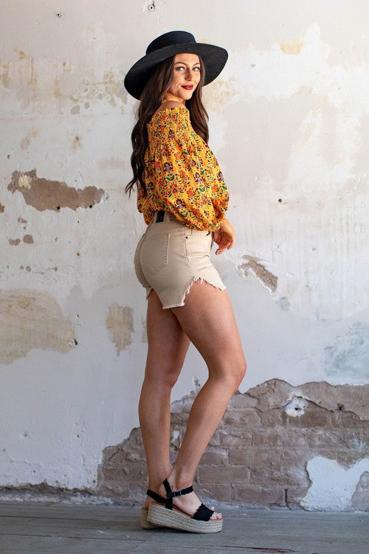 SUNSHINE SHORTS - KHAKI