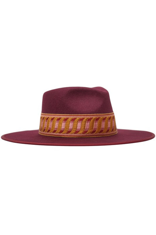 CLEM HAT - BURGUNDY