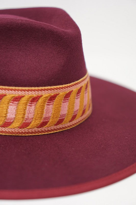 CLEM HAT - BURGUNDY