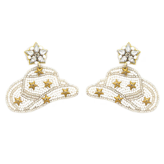 STAR HAT EARRINGS