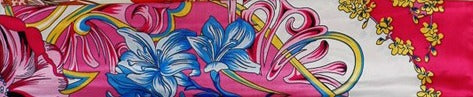 SILK RAG - FLEUR PINK