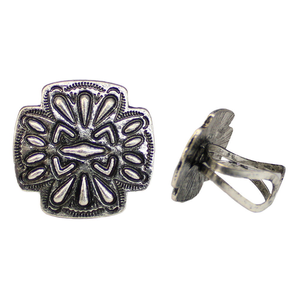 FOUR CORNERS CONCHO RING