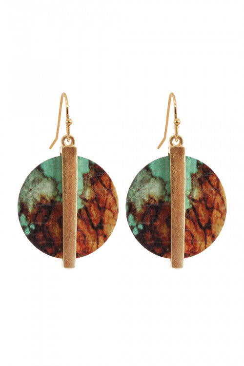 RUSH ROUND EARRINGS