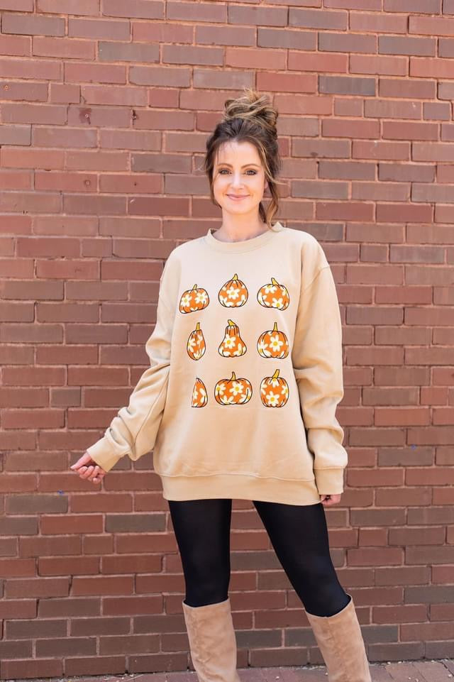 Pumpkin Flower Patch