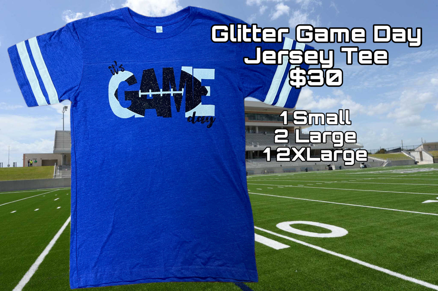 GO BIG BLUE TEE