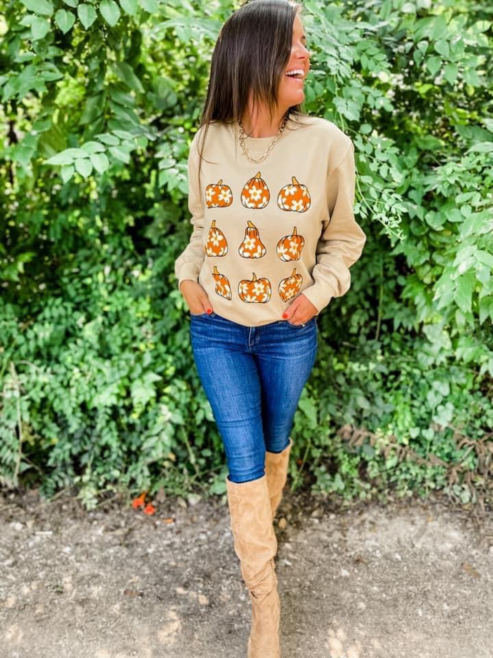 Pumpkin Flower Patch
