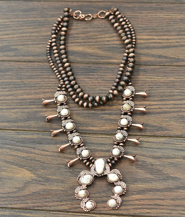 STALLION SQUASH NECKLACE