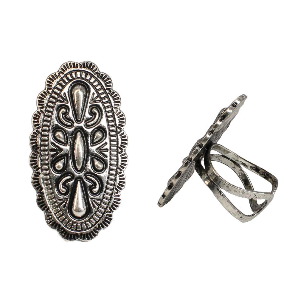 OVAL CONCHO RING