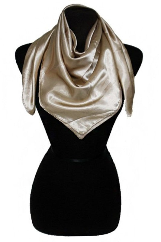 SILK RAG - KHAKI